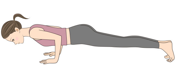 拜日式，做瑜伽的女人图片下载