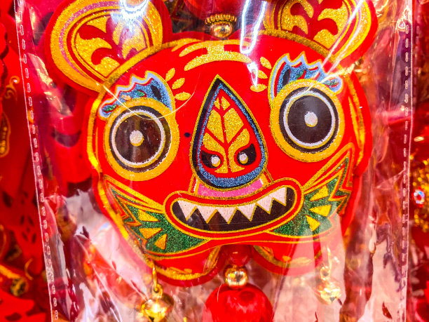 中国传统节日春节红年画图片下载