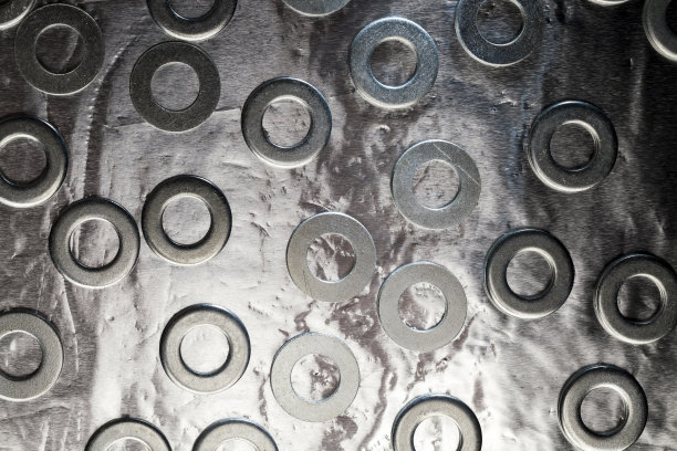 钢金属垫圈，用于建造和修理图片下载