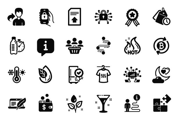 相关的业务图标集图片下载