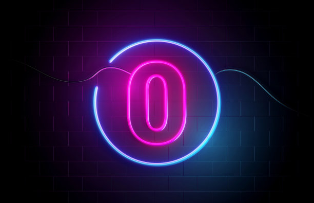 霓虹灯标志图片下载