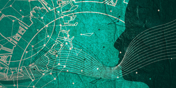 能源和权力图标设置与人类的脸图片下载