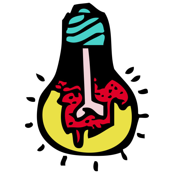 万圣节灯的概念用血和骨头的想法图片下载