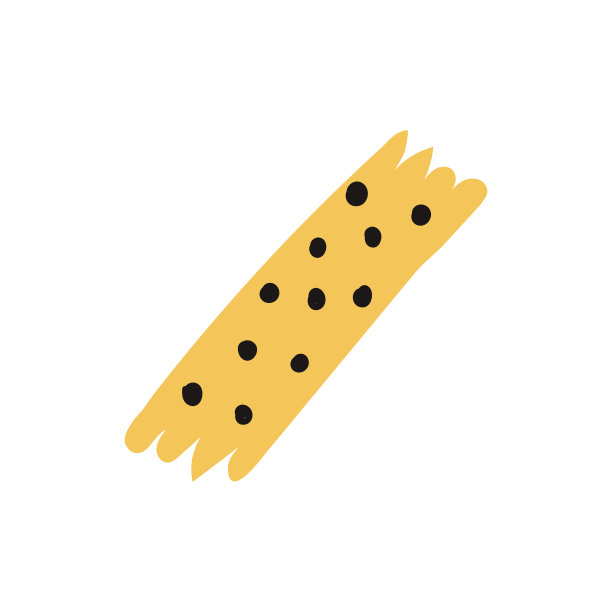 黄色透明贴纸图片下载