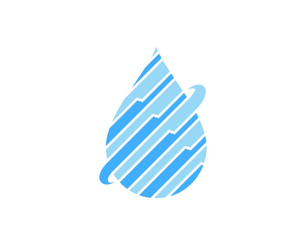 抽象水滴条纹风格图片下载