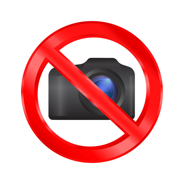 禁止拍照的红色标志。不允许拍照，不允许拍照和手机图标。禁止非法录音图片下载