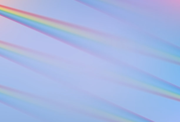 彩虹棱镜光线全息背景。图片下载