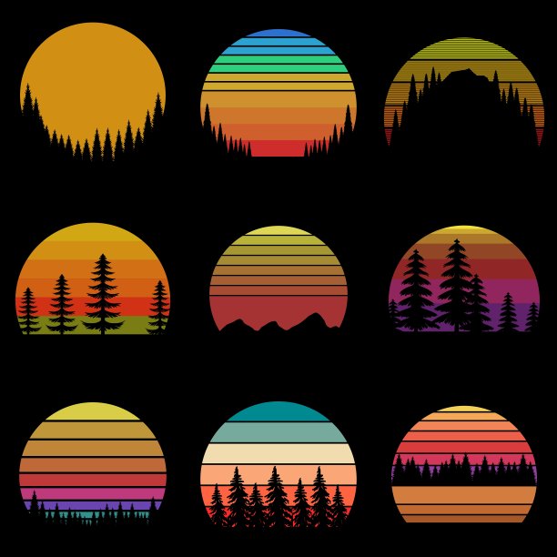 复古复古背景集合图片下载