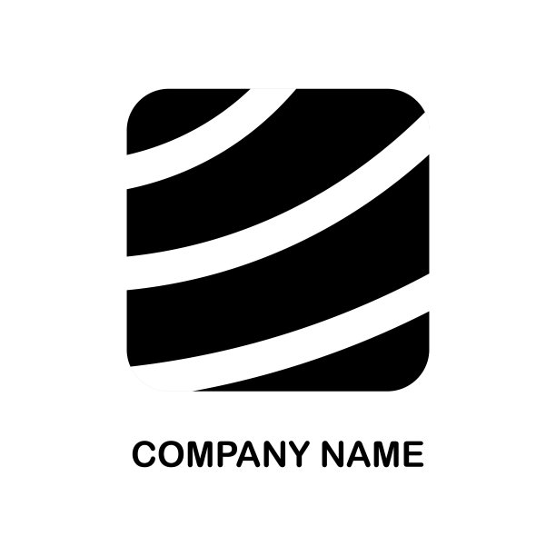 抽象的标志设计。几何单色的象征。业务字母标识。字母组合向量插图在黑色和白色的颜色。公司品牌的创意线图片下载
