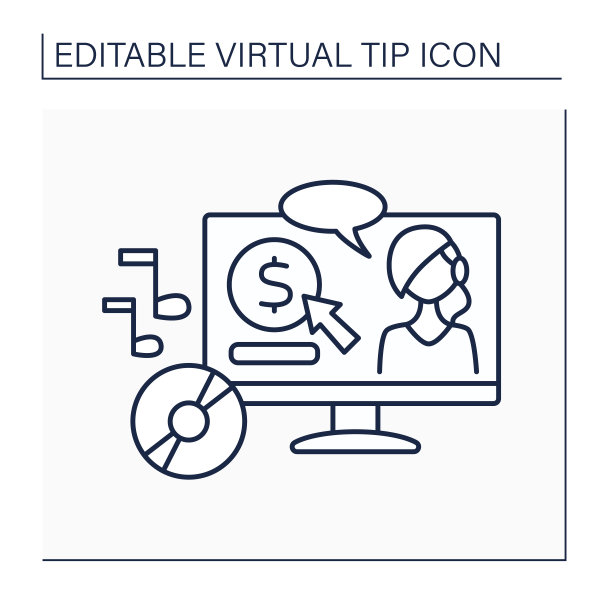 音乐制作线图标图片下载