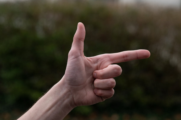 手势手枪图片下载