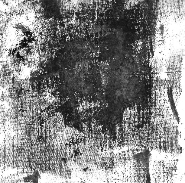 垃圾墨水纹理黑白11图片下载
