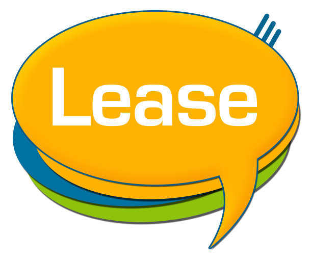 租赁黄绿蓝圆角评论符号图片下载