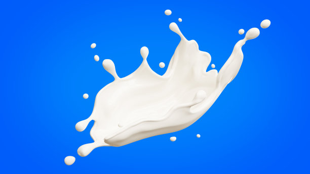 牛奶溅在透明的背景上，裁剪路径图片下载