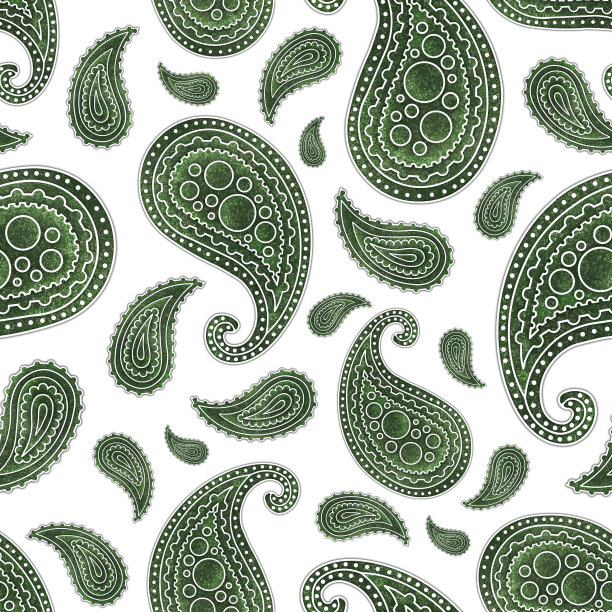 无缝的佩斯利图案图片下载