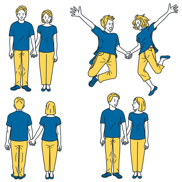 手牵手的情侣图片下载