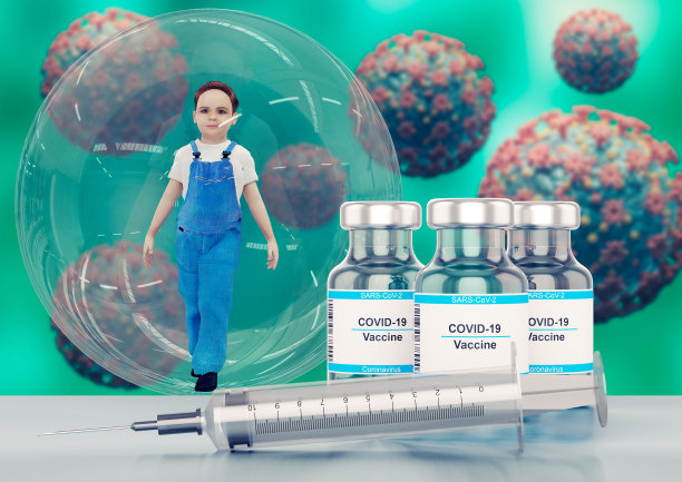 为儿童接种covid-19疫苗和免疫接种，这是一种由冠状病毒引起的疾病图片下载