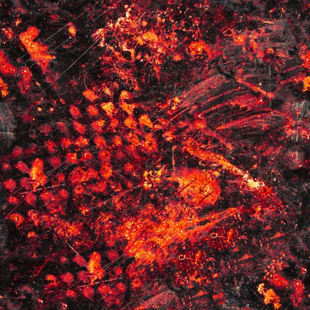 红色无缝grunge纹理。抽象的混乱的背景。创建大型无缝表面的示例图片下载