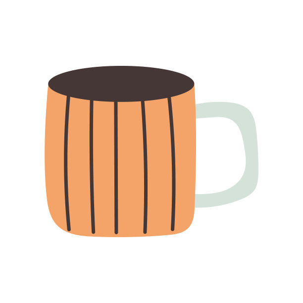 现代陶瓷野营杯图片下载