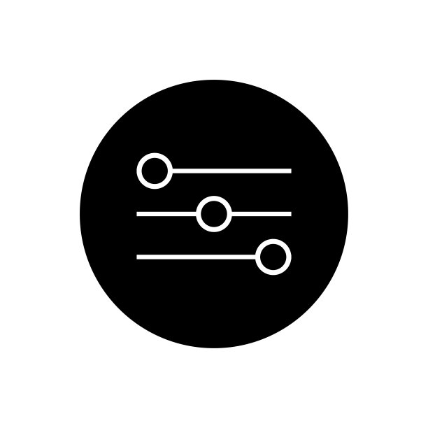 音乐均衡器图标矢量图图片下载