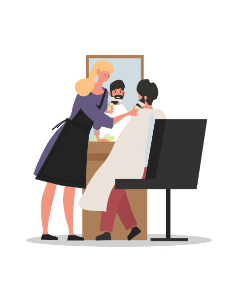 美发师的职业理念图片下载