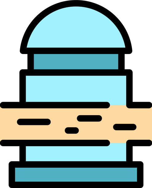 泵图标颜色轮廓图片下载