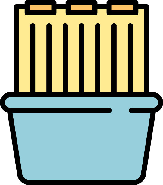 房间浴帘图标颜色轮廓图片下载