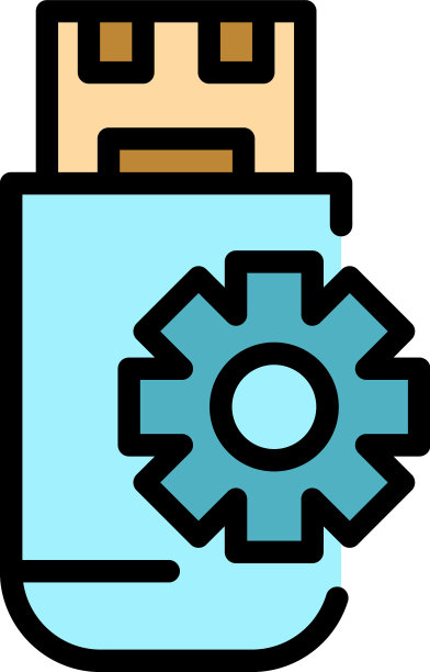 闪光棒图标颜色轮廓图片下载