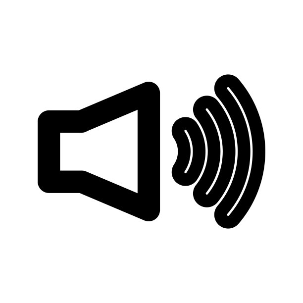 音量图标。向量的声音。图片下载