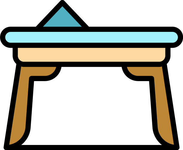 报纸表图标颜色轮廓图片下载
