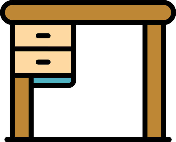 内部表图标颜色轮廓图片下载