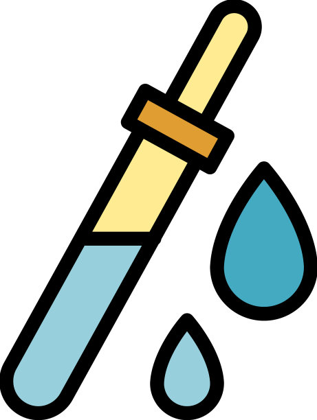 移液器图标颜色轮廓图片下载