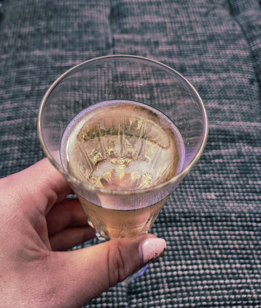 手里拿着香槟酒杯图片下载