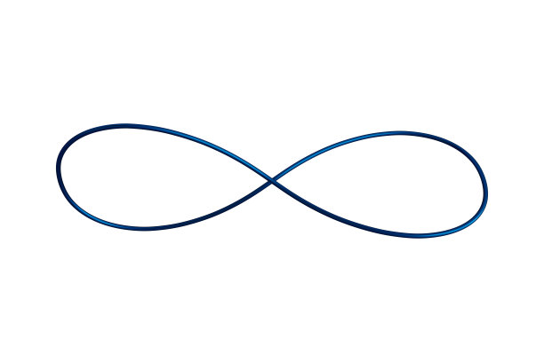 ∞符号的颜色。3 d渲染图图片下载
