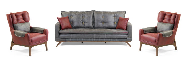 现代沙发家具，半套现代家具图片下载