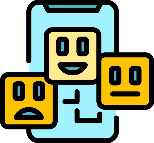 代理方案电话图标颜色轮廓图片下载