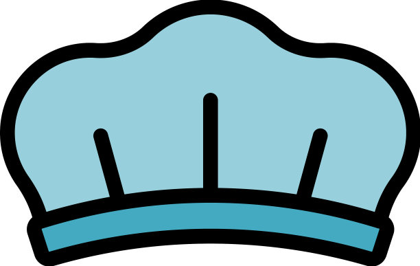 医院的头发覆盖图标颜色轮廓图片下载