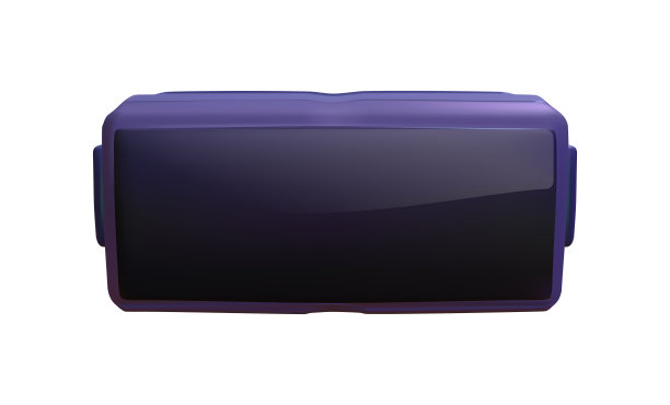 透视虚拟现实眼镜。矢量图图片下载