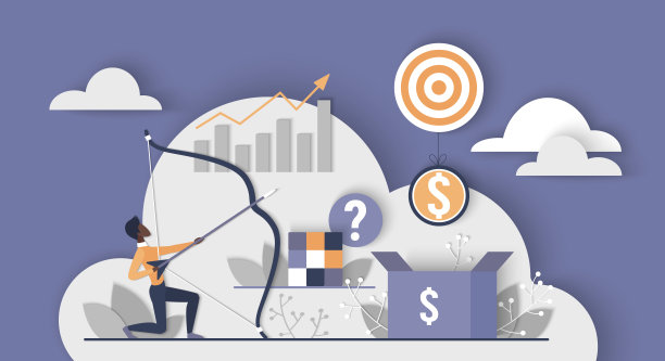 精准和目标专注于事业，成功，人与箭和弓射箭图片下载