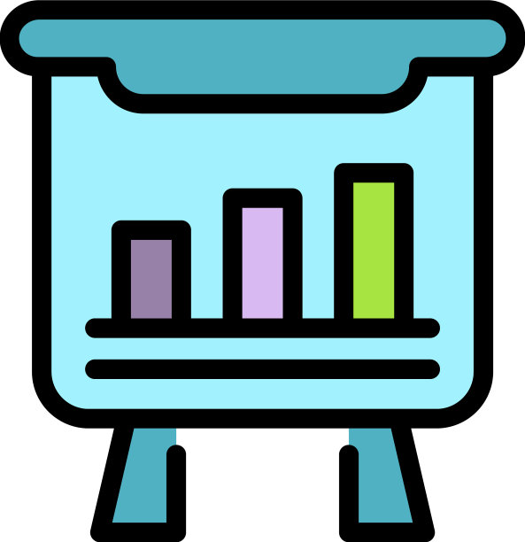 营销组合结果图标颜色轮廓图片下载