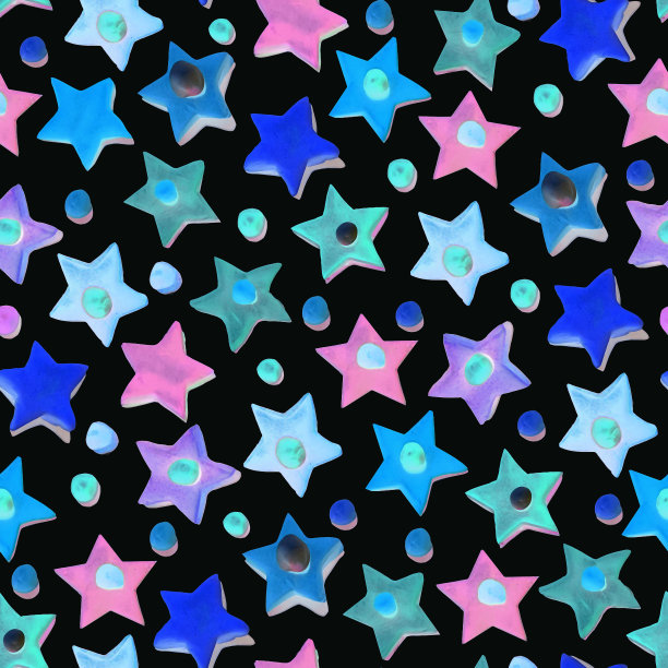 星形重复无缝图案图片下载