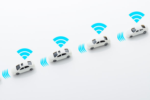 白色微型车防撞系统图片下载