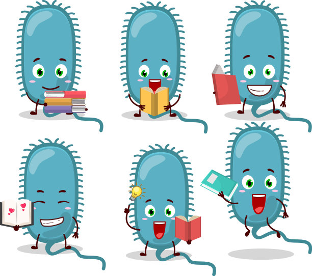 米那科病毒卡通人物的照片图片下载