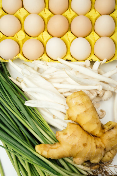 健康的蔬菜和鸡蛋图片下载