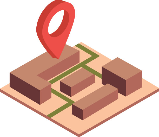 按揭建筑位置组成图片下载