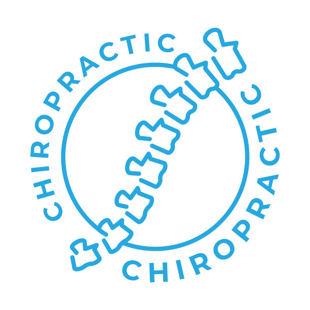 脊椎按摩，物理治疗，脊椎。矢量图标模板图片下载