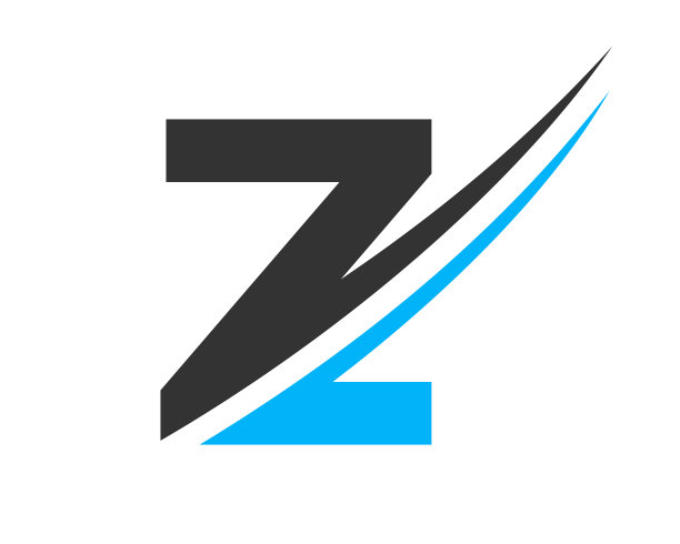 字母Z标志矢量模板现代和简单的设计。Z标志为商业和公司身份，现代，扁平和极简主义模板图片下载