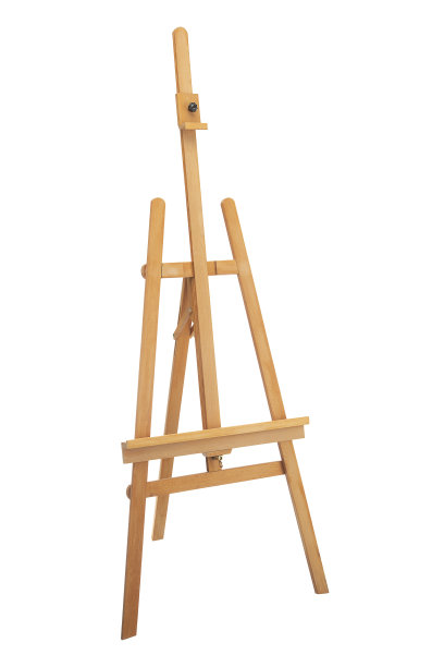 画架上的白色图片下载