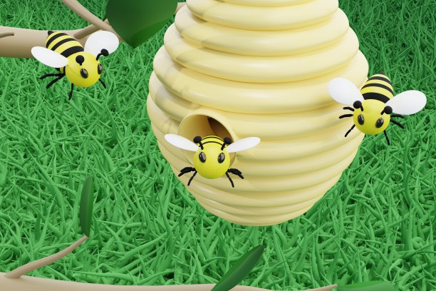 大黄蜂的生活图片下载