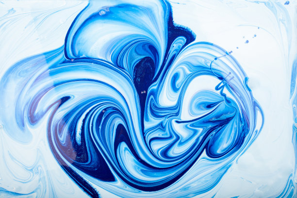 倒画、流体艺术、流体绘画、抽象插画二维设计图片下载